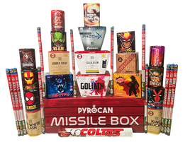 Pyrocan Missile Box (Cake Assortment)