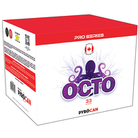 Buy Pro Octo Cake at Rocket Fireworks Canada